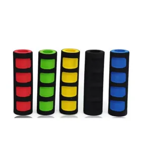 Mountain bike sponge handlebar grips, soft foam anti-slip cycling grips for bicycle 5pcs
