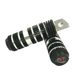 Universal aluminum motorcycle foot pegs aftermarket rear footrests for dirt bike scooter parts