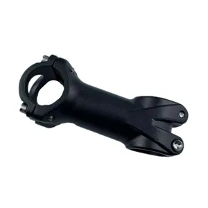 Aluminium-Fahrrad-Vorbau für Mountainbikes und Rennräder, langlebiges Lenker-Zubehör schwarz.