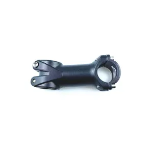 Schwarzer Aluminiumlegierung Fahrrad Lenker Vorbau Detail Zubehör für Mountainbikes.