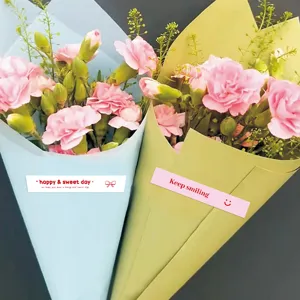 Koreanische lange Dekosticker für Bäckerei, Geschenkbox Versiegelung und Verpackung.