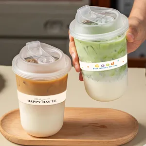 Koreanische lange Backaufkleber für Tassen, dekorative Versiegelungsetiketten für Desserts und Getränke.