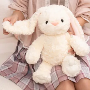 Fluffy plush bunny toy soft stuffed cloud rabbit doll cute kids comforting sleeping gift