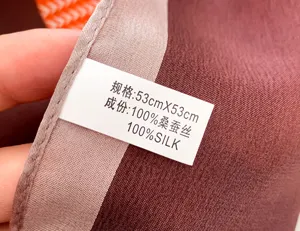 Pure mulberry silk scarf detail 53x53cm square neckerchief elegant women luxury design