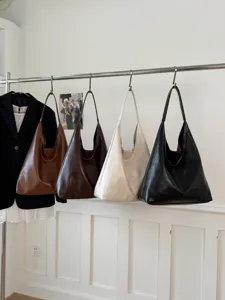 Casual PU schoudertas grote capaciteit hobo shopper stijl voor dames mode dagelijks.