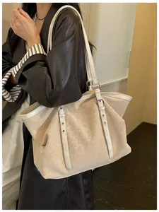Retro lässiger Leopardenmuster Shopper für Damen, lässige große Pendler Umhängetasche.