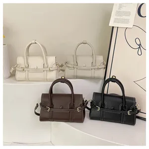 Chique retro dames handtas schoudertas mode commuter messenger handtas dagelijkse stijl