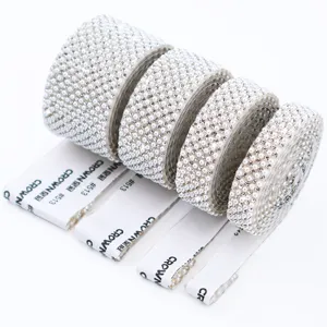 Groothandel parel strass lint trim DIY handgemaakte decoratieve accessoires voor schoenen