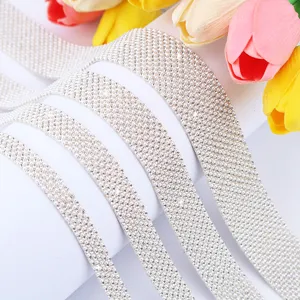 Parel strass afwerking lint voor DIY jurk schoenen hoed handgemaakte handwerk decor