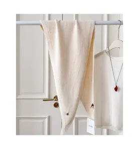 Koreanischer Stil Strick Dreieckstuch Schal, beige vielseitig winterlich warm Halstuch Detail.