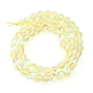 Synthetische kristalen kraaltjes streng voor DIY sieraden, armbanden, kettingen en accessoires.