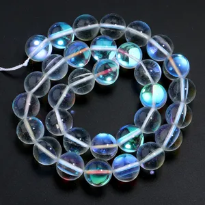 Aurora kristal ronde kraal voor DIY sieraden maken schitterende edelstenen kralen.