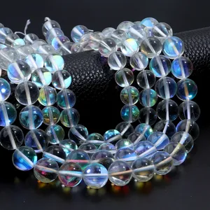 Glanzende kristallen ronde losse kraaltjes voor DIY handgemaakte sieraden accessoires