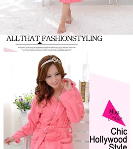 Comfortable hooded cotton towel bathrobe detail, thick absorbent plush fabric for cozy wear.