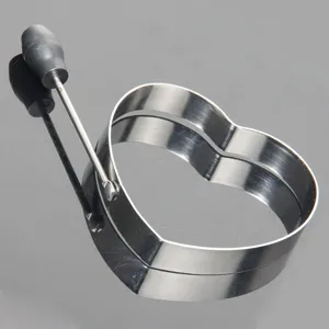 Stainless Steel Fried Egg Mold Heart Star Shape Kitchen Cooking Tool Pancake Ring