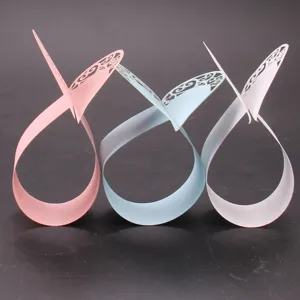 European style decorative paper wrapper for gifts and chocolate, hollow cutout design, 10pcs