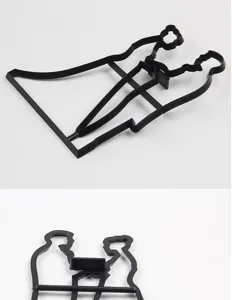 Wedding bride groom cookie cutter fondant cake mold baking tool set plastic pastry stencil