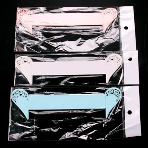 European style hollow paper gift wrapper cards, decorative chocolate wrappers, 3 packs.