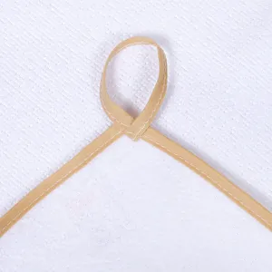 Microfiber cleaning cloth with hanging loop, super absorbent kitchen hand towel and dish rag.