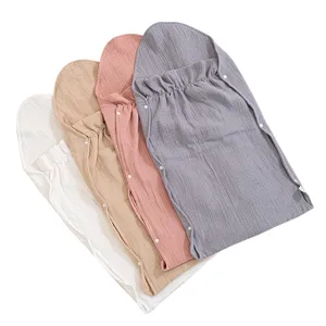 Pure cotton gauze baby sleeping bag summer breathable anti-kick newborn infant sleep sack