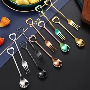 Creative Shell Shaped Stainless Steel Coffee Spoon And Cake Dessert Stirring Spoon Wedding Favor Tableware Gold Silver