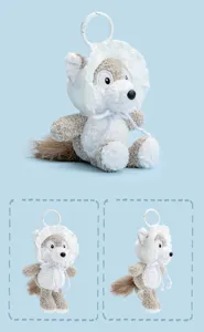 Grazioso ciondolo in peluche per passeggino e zaino, morbido giocattolo di stoffa regalo.