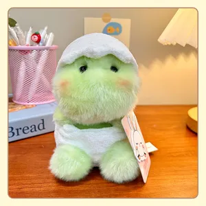 Lindo colgante de muñeca de peluche dinosaurio animal de peluche cáscara de huevo