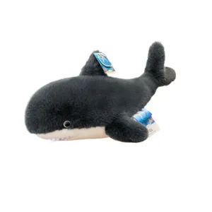 Large simulation shark plush toy cute marine animal stuffed doll children gift main image