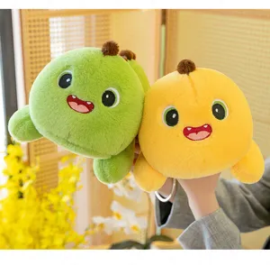 Cute dinosaur plush toy stuffed animal soft cartoon doll for kids bedroom decoration.