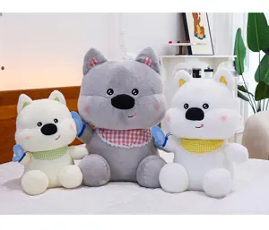Mignon West Highland chien peluche douce chiot poupée jouet en peluche cadeau d'anniversaire pour enfants