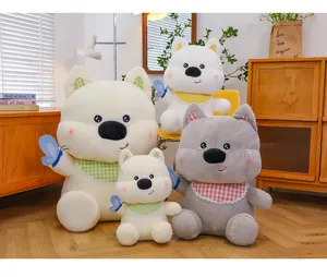 Mignon peluche Westie doux chien poupée animal en peluche cadeau d'anniversaire enfants