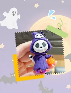 Halloween χάρος κρανίο μπρελόκ σκοτεινό στυλ ζευγάρι μενταγιόν διακοσμητικό διακοπών