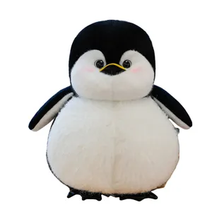 Cute fat penguin plush toy stuffed animal soft doll pillow kids gift aquarium toy decor