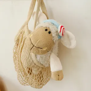 Cute candy sheep plush toy lamb doll soft stuffed animal cute children gift home decor