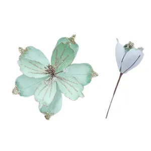 Natale fiore artificiale decorativo casa ornamento composizione floreale albero accessorio