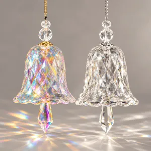 Κρύσταλλο suncatcher αιολικό καμπανάκι πρίσμα κρεμαστό στολίδι ουράνιο τόξο παράθυρο
