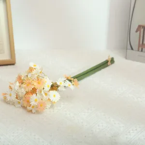 Artificial daisy flower bouquet for home decoration fresh style tabletop floral arrangement