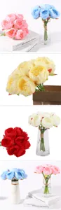 Bouquets de fleurs de pivoine artificielles pour mariage decoration maison fleurs fausses