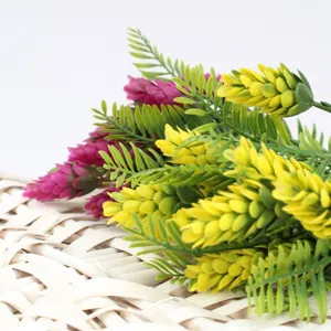 Artificial pine cone pine needle simulation plant flower bunch decorative photography props