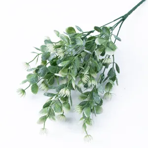 Artificial eucalyptus green plant bouquet for wedding home decoration and floral arrangements.