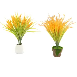 Technito Stachy Simulates Plant Plastiko Louloudi Pastoral Style Diakosmisi Spitiou