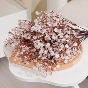 Künstliche Schleierkraut Blumen Plastik Baby Breath Pflanzen für Heimdekoration Herbst Stil