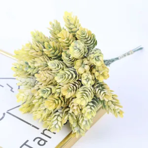 Nordic artificial pineapple grass bouquet fake plant DIY home decor floral arrangement.