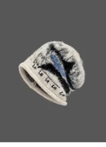Vintage plektó skoufáki gia ton cheimóna, zesto kai styláto beanie gia kathimeriní chrísē.