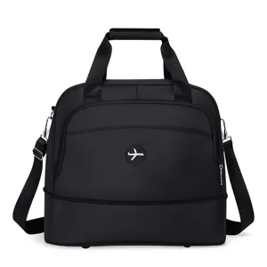 Large capacity travel duffel bag for men and women, business luggage and gym sports bag.