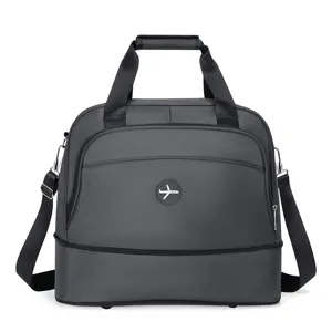 Large capacity travel bag weekender bag business luggage gym bag for men and women