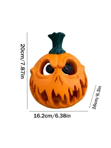Halloween resin pumpkin decoration hollow spooky tabletop ornament holiday festival gift