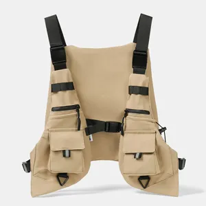 Herren Taktische Brusttasche Mehr Tasche Oxford-Gewebe Outdoor Sport Lässig Rucksack Mode Streetwear Arbeitskleidung Rig Bag