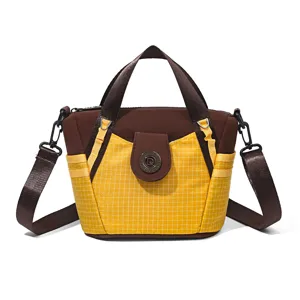 Stylish women's nylon shoulder bag large capacity crossbody handbag casual tote for daily use