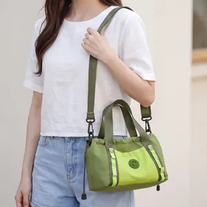 Borsa a tracolla casual e leggera di grande capacità per viaggi sportivi da donna